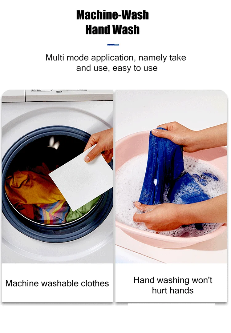 Laundry Detergent Strips Lavender Scents Sheets Washing Cloth Clean Powder Fabric Softener Cleaner