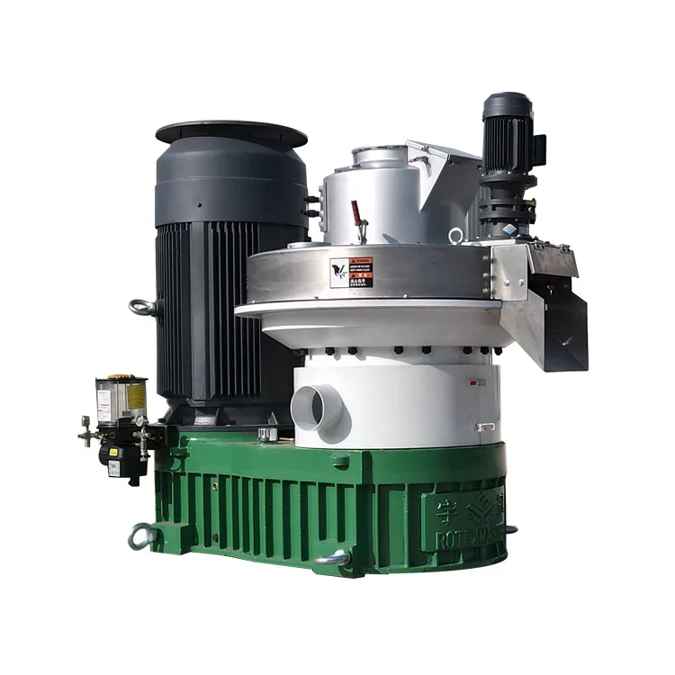 High Capacity stainless steel ring die wood pellet mill sawdust pelletizer
