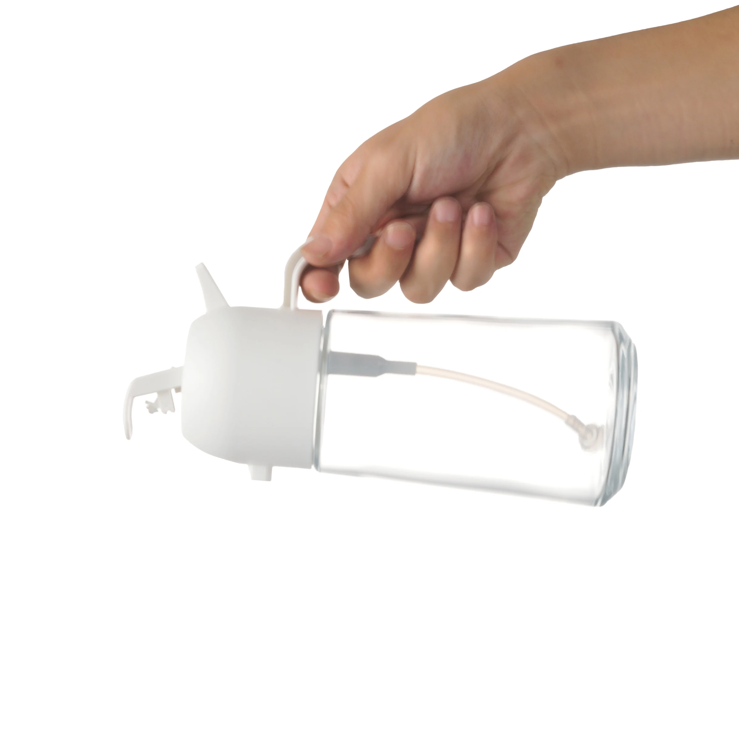 High Quality 550ml Vinegar Spray Olive Oil Sprayer Glass Spray Olive Oil Bottle Dispenser for cooking