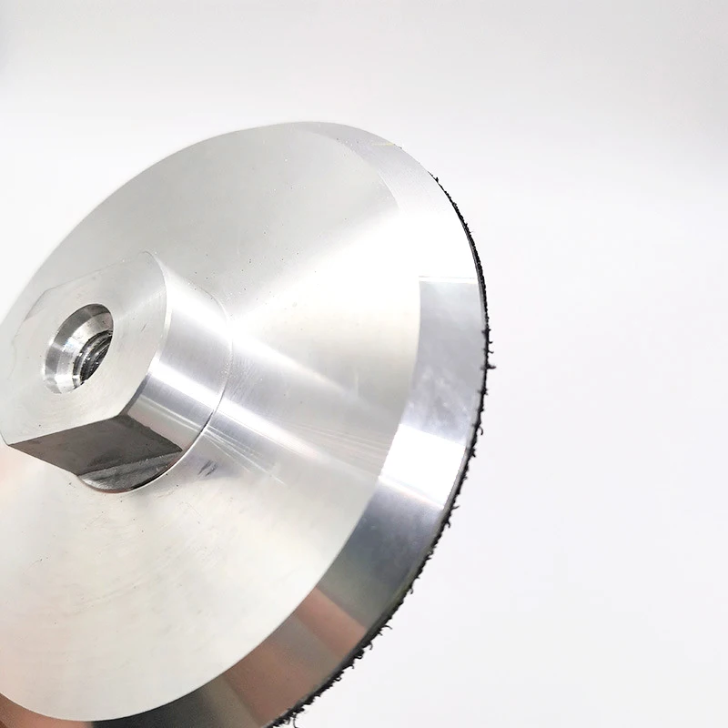 Aluminum alloy self-adhesive disc/grinding head for plush sand polishing pad sponge polishing stone metal car polishing waxing