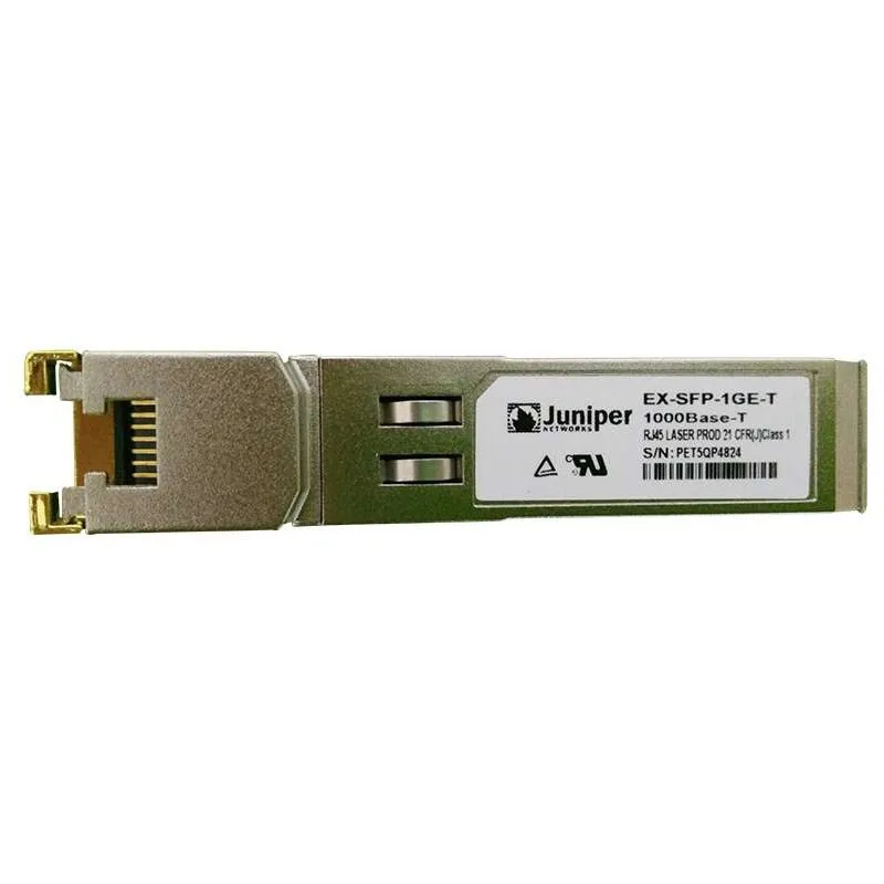 Модули приемопередатчика Juniper SFP 10/100/1000BASE-T, медный фоторазъем 100 м, reach на UTP 740-013111 RJ-45
