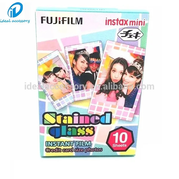 
Fujifilm Instax Mini пленка витражи для Fuji Instant камеры Фото Picures 