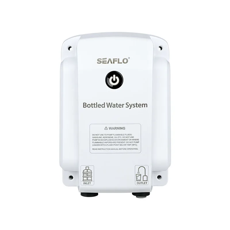 SEAFLO Automatic 5 gallon bottled water dispensing pump white 46W portable electric water dispenser pump drinking water pump