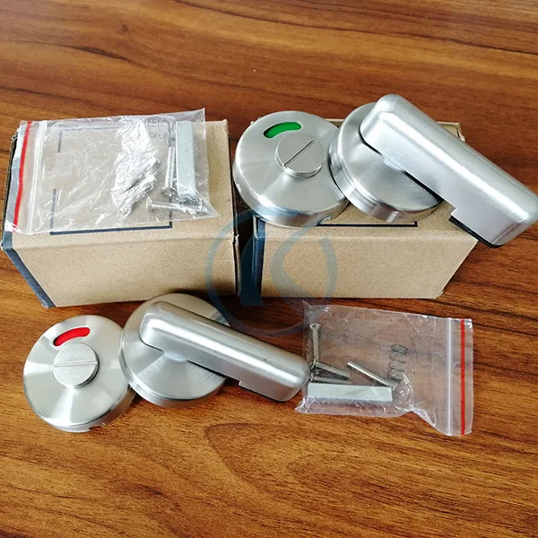 High Quality Factory Supply Cheap Price 304SS Toilet Door Indicator Locks For WC Cubicle Partition