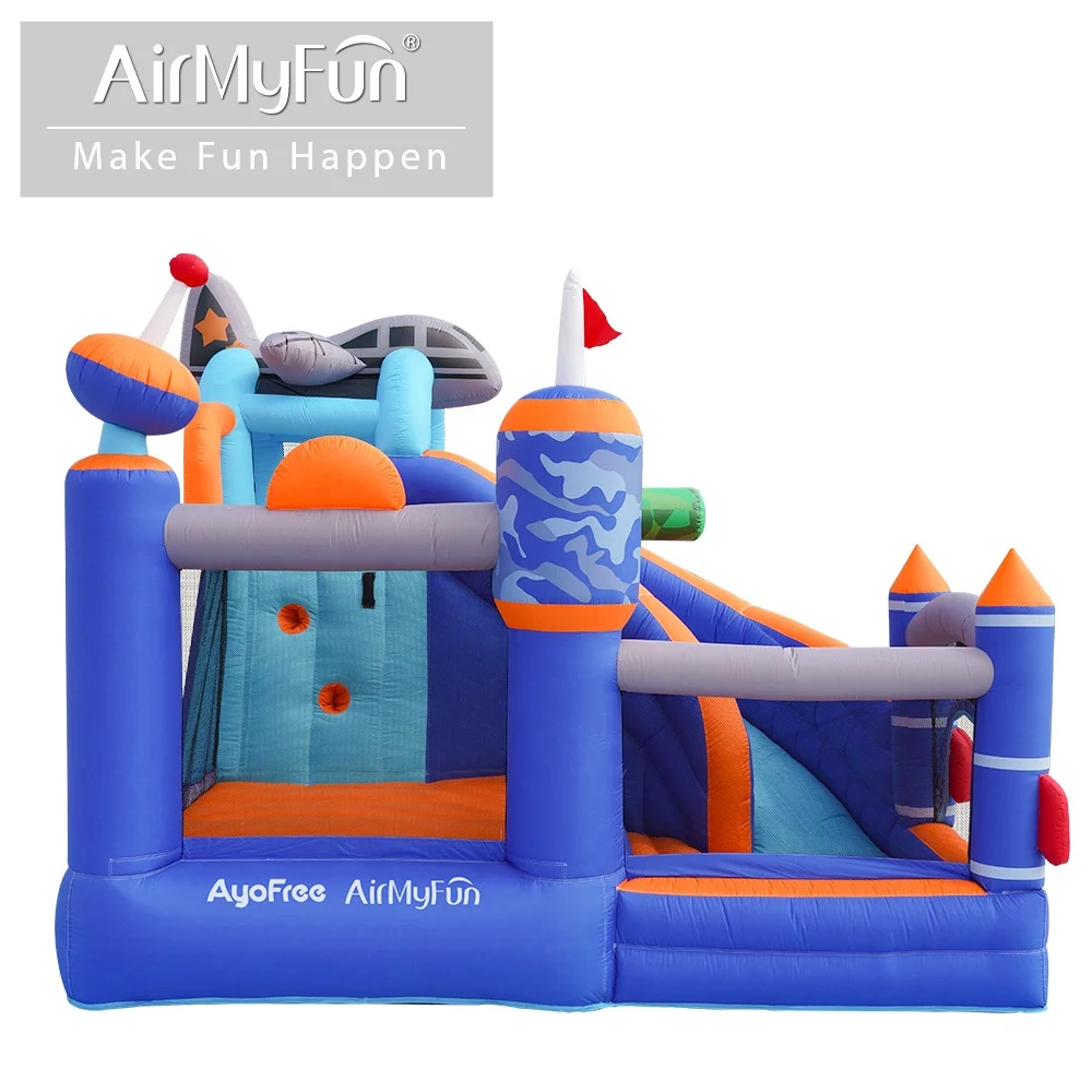 Inflatable Horse Bouncy Castle Bouncer Combo Indoor Outdoor Small Kid Unicorn Bounce House and Pool