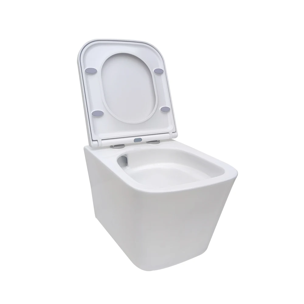 Wall Hung Toilet Cistern Cheap Bathroom Ceramic Modern Wall Mounted Tornado Toilet Bowl WC Set