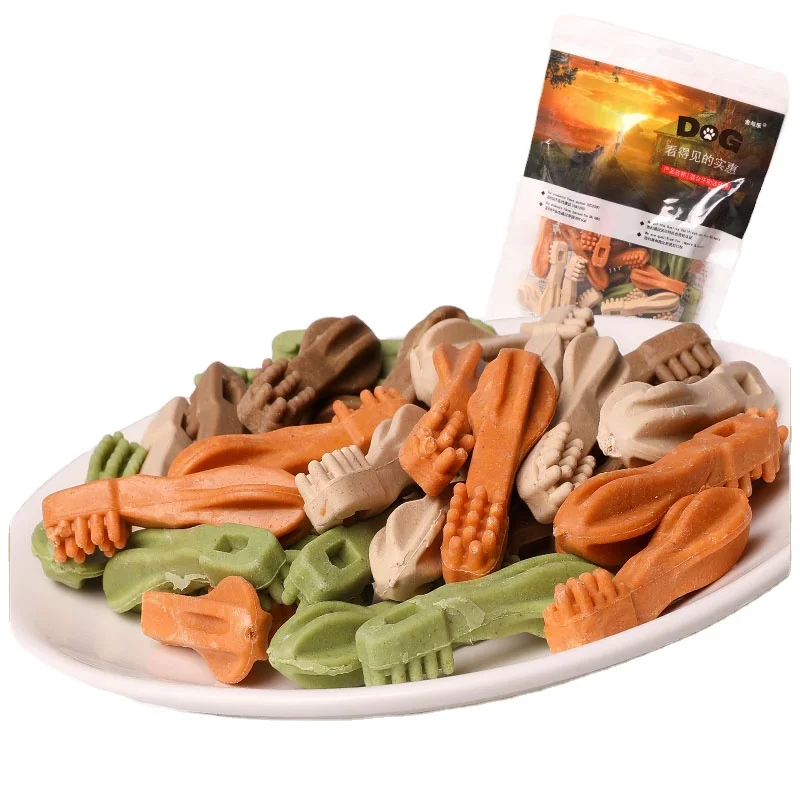 Европейская гарантия качества, зубная щетка с ароматом курицы, молярная палочка хорошего качества