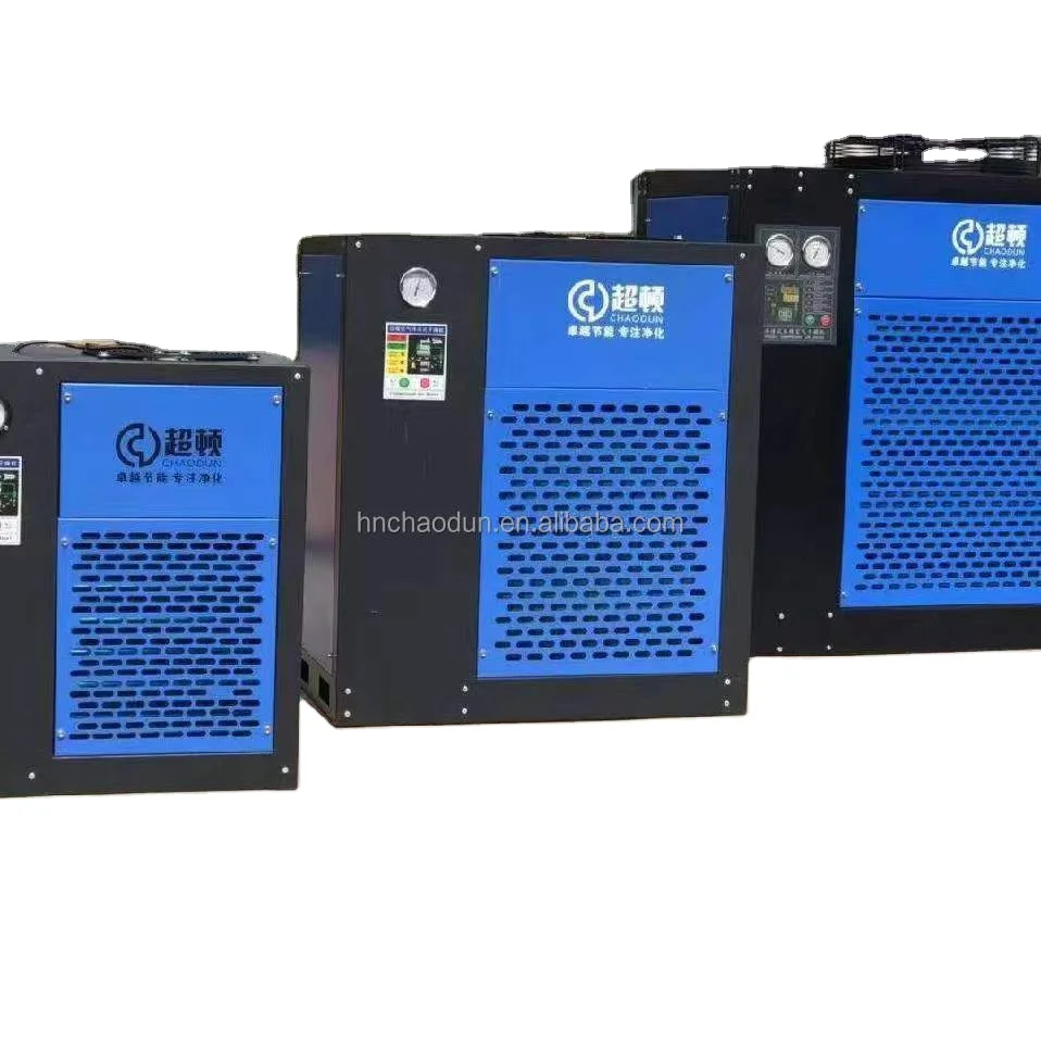 6.5m3/min Refrigeration Screw Compressor Air Dryer For Compressed Air System