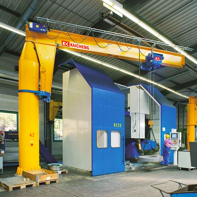 Jib crane malaysia 360 degree rotating fixed column jib crane