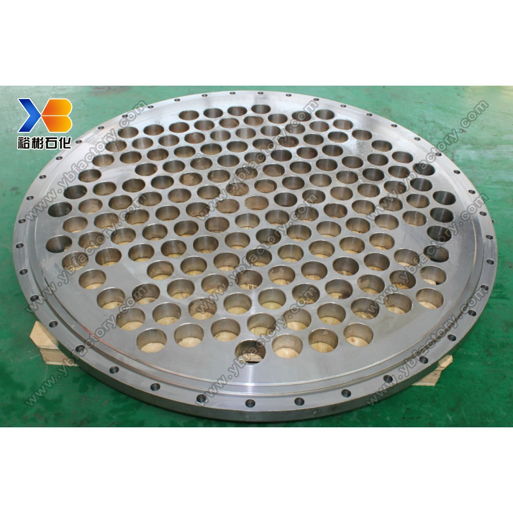 Stainless steel tube sheet, large size tubesheet for heat exchanger