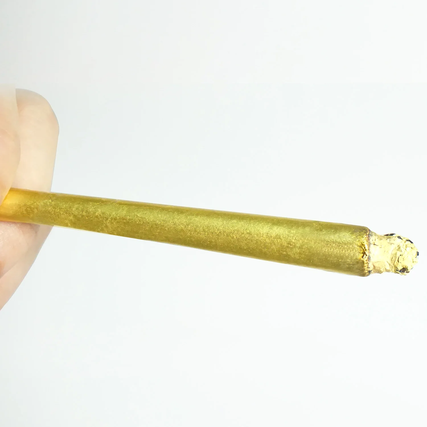 King size натуральный с покрытыем цвета чистого 24 каратного золота крепость золото папиросной бумаги