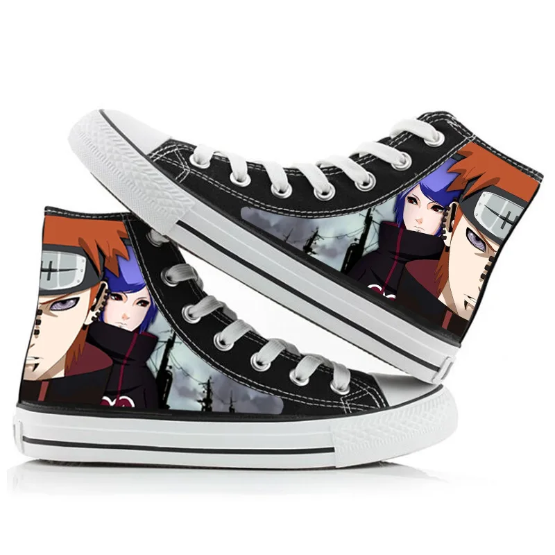 Manufacturer wholesale fashion high top canvas shoes cheap breathable wear-resistant cartoon sports high top canvas shoes