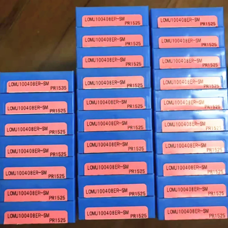 CNC carbide milling insert LOMU100404ER-GM PR1525 &PR1535