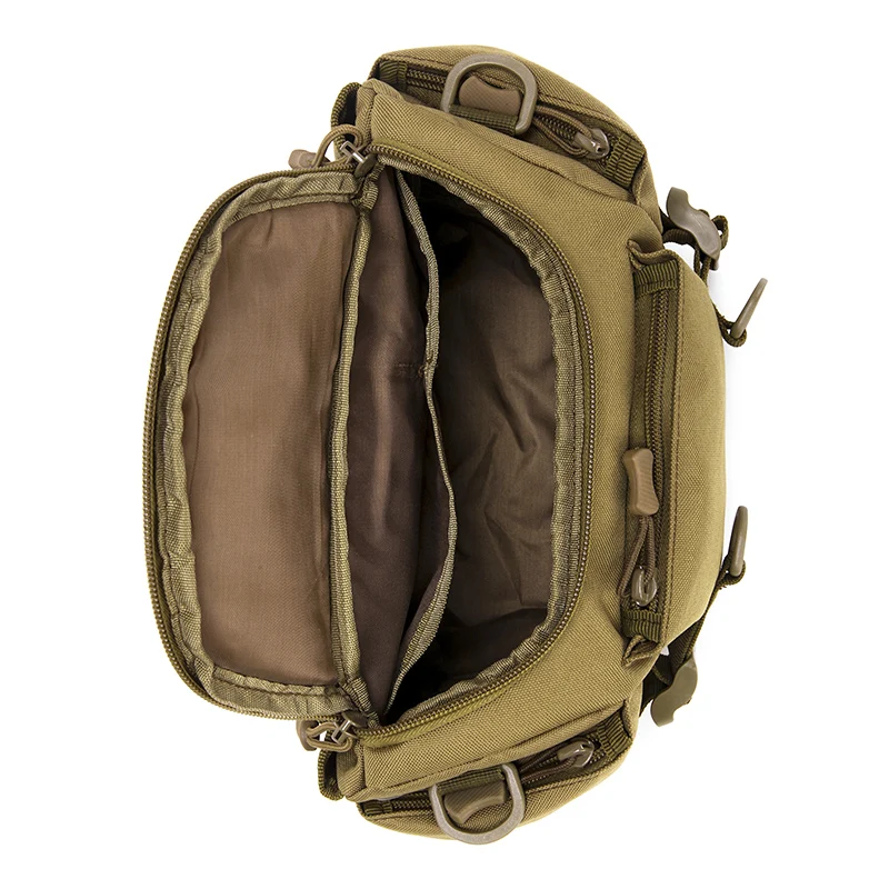 Outdoor Tactical Phone Holster Chest Pouch Combat Belt Bag Camping Sport Waist Bag