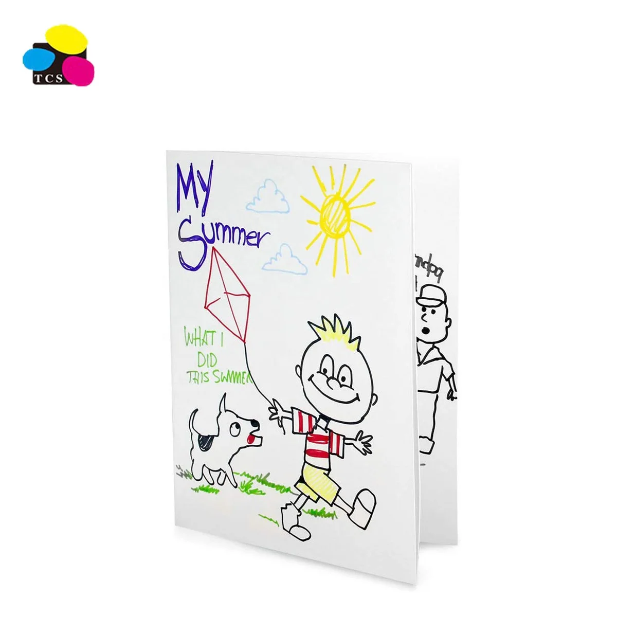 
Chinese High Quality Supplier 10 Pack 8.5x11 inches White Blank Books for Journaling Sketching And Writing 