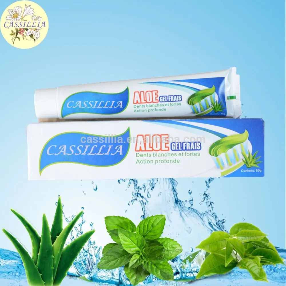 Oem private label herbal supermint 7 days whitening green tea gel toothpaste manufacture suppliers factory