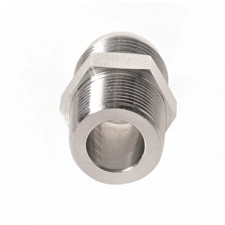 Stainless Steel or Carbon Steel 37 Degree Flared Tube Fittings Male Connector