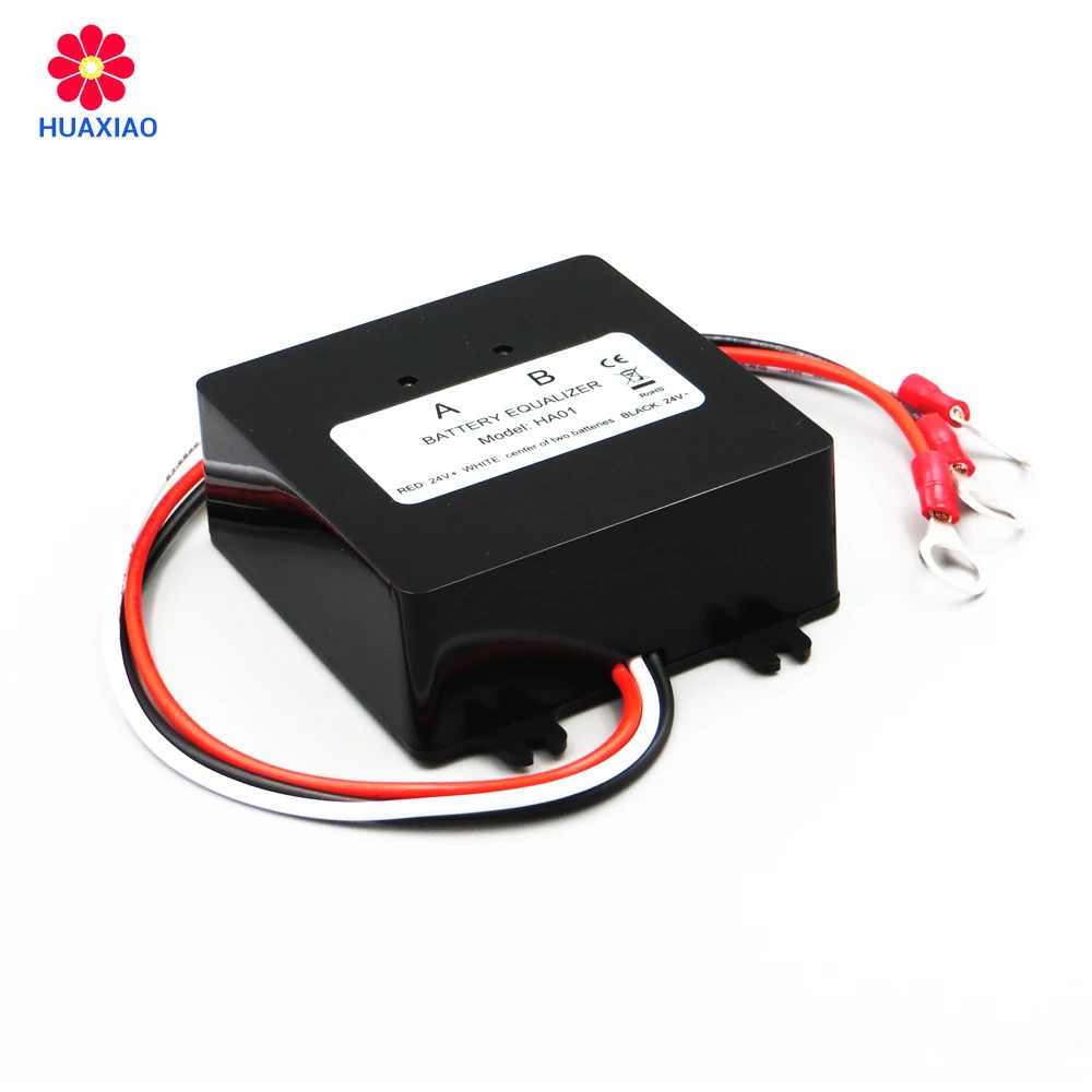 HA01 Battery Equalizer 12V 24V Equalizer Balancer For 2*12V Lead Acid /AGM/Gel/Lithum/LiFePO4 Solar Battery Bank