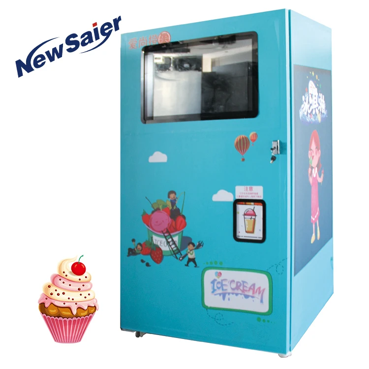 High Quality Commercial Soft Serve 3 Flavor Vending Ice Cream Machine For Sale