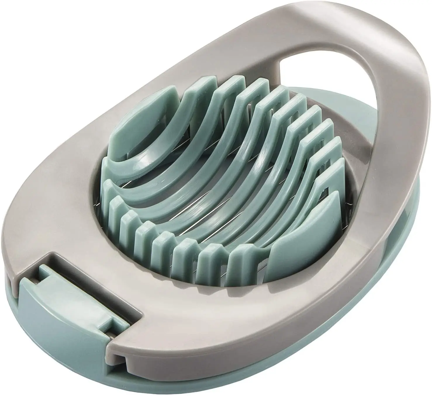 Ortarco Egg Slicer Boiled Eggs Strawberry Cutter with Stainless Steel Wire