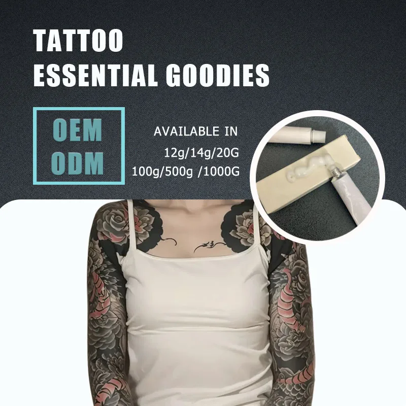 High-quality Private Label Natural Tattoo Cream for Artistic Permanent Make-up