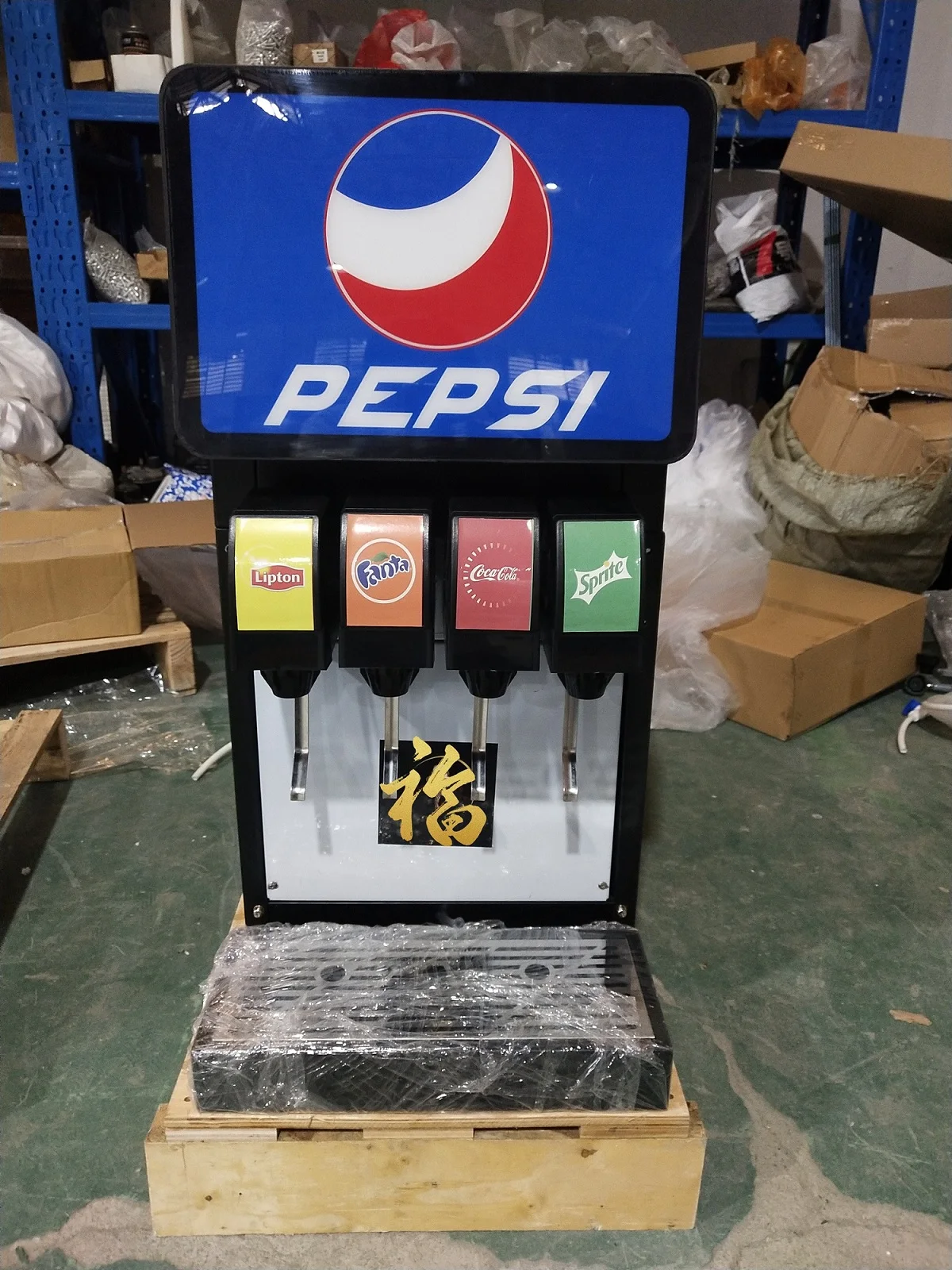 High Quality Soda Beverage Dispenser / Glass Beverage Dispenser / Pepsi Soda Fountain Dispenser Machine For Sale