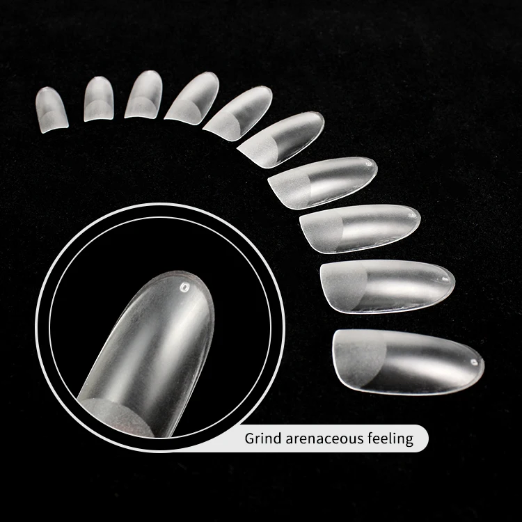 French Press On Nail matte false nails with glue Wholesale transparent nails online