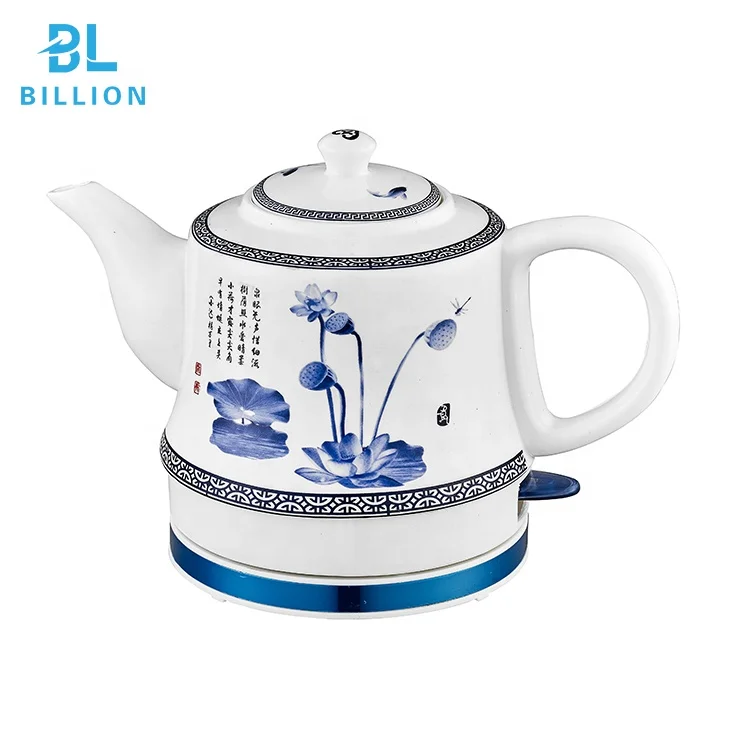 1.5L 360 Degree Rotation Heating Ceramic Electric Kettle Teapot Factory Wholesale Distributor OEM hervidor electrico