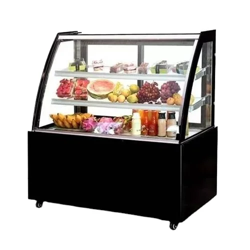 Стеклянный холодильник по заводской цене витрина для
