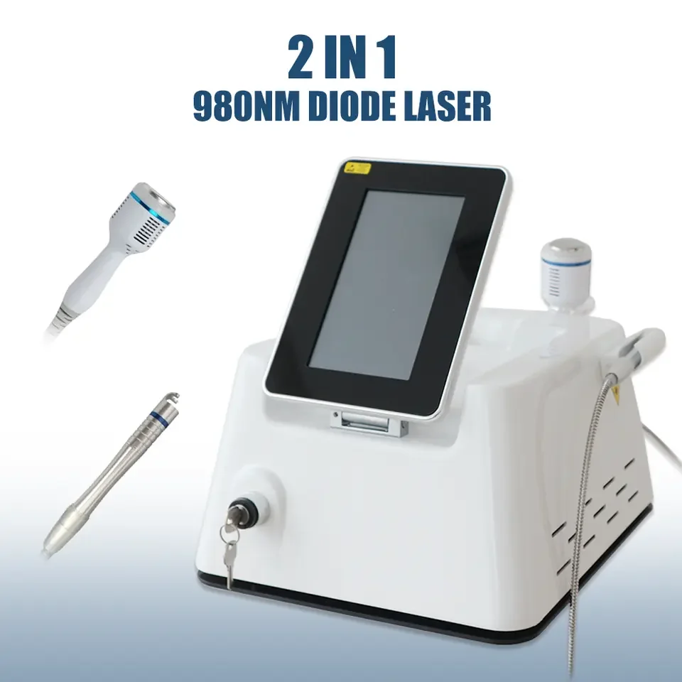 Diode Laser 980 nm Onychomycosis Laser Machine For Fungal Toenails Onicomicosis Nail Fungus Treatment