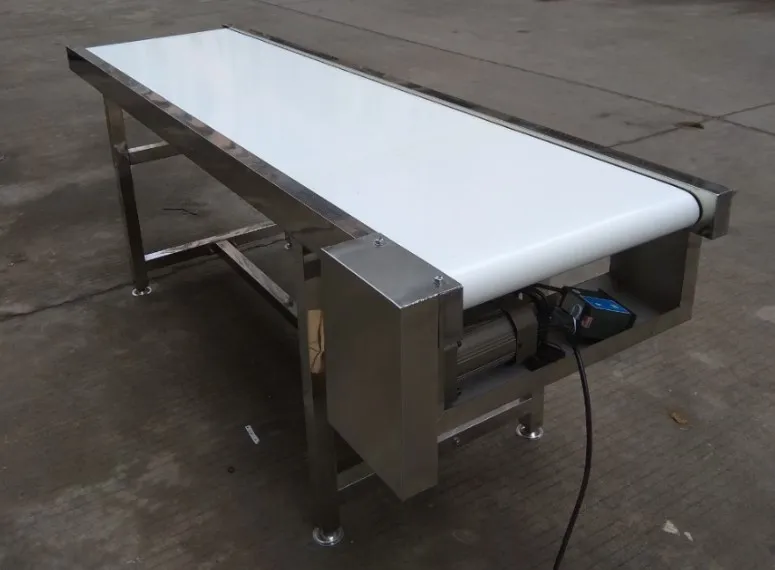 2022 PU band conveyor , white food grade belt conveyor system price