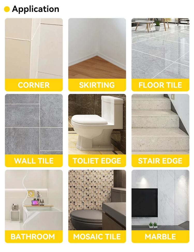 Grey Color Epoxy Glue 2 Components Ceramic Tile Construction Grout Floor Joint Sealer Gap Filler For Tile