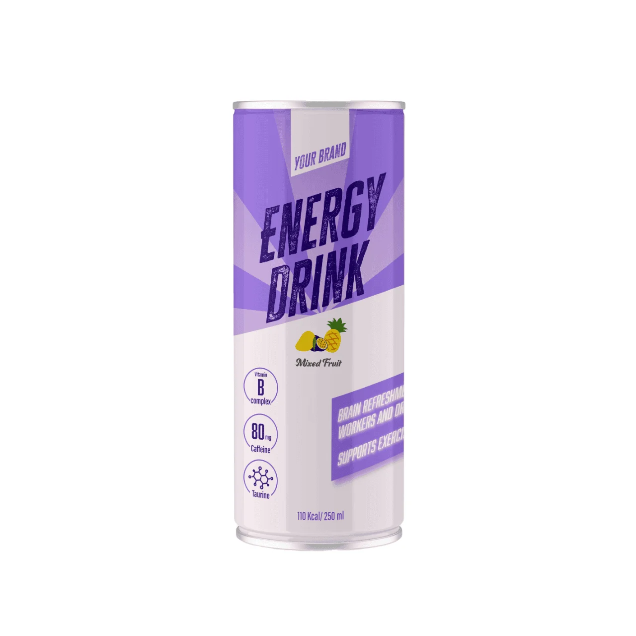 Energy drink for greater exercise performance