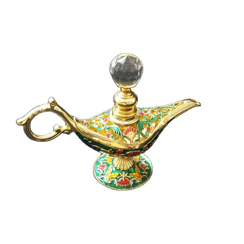 Middle East magic lamp dubai luxury  customized   label  OEM Unique private  using perfume glass bottle
