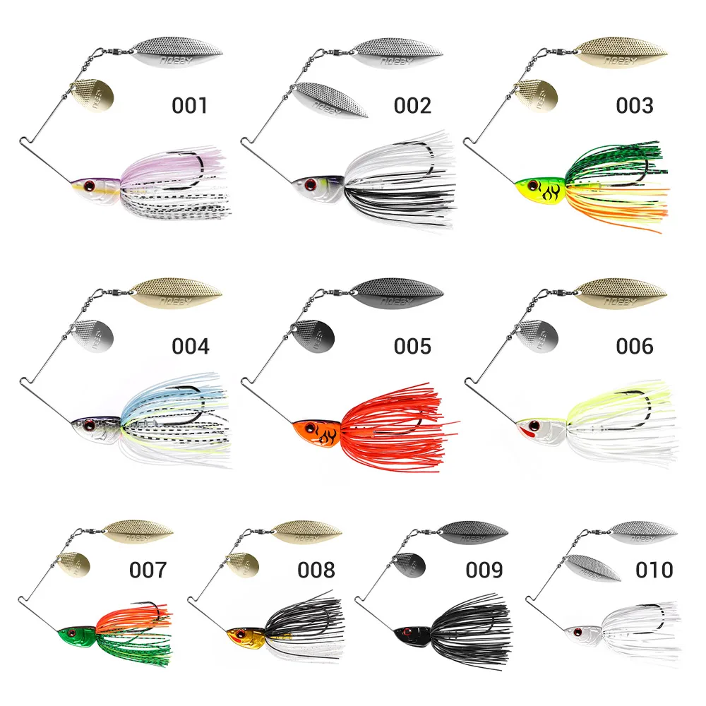 Popular 1/2oz Chatter Jig Lure 3D Eyes Freshwater Bass Fishing Spinner Bait