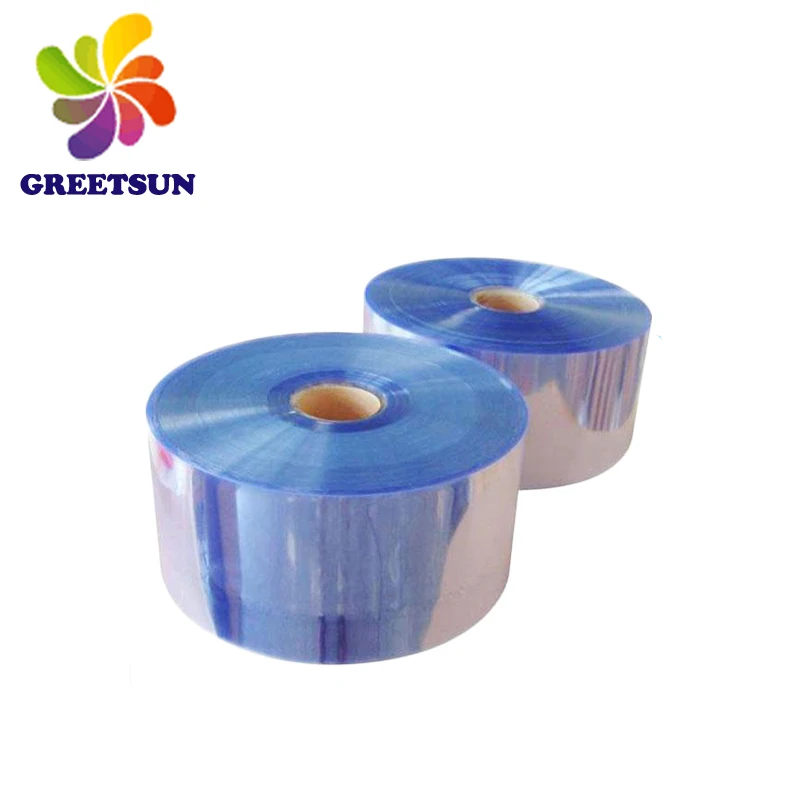 Hot Sale Factory Wholesale Price Pvc Heat Shrink Film For packaging Cast PVC Shrink Film Print Shrink Label