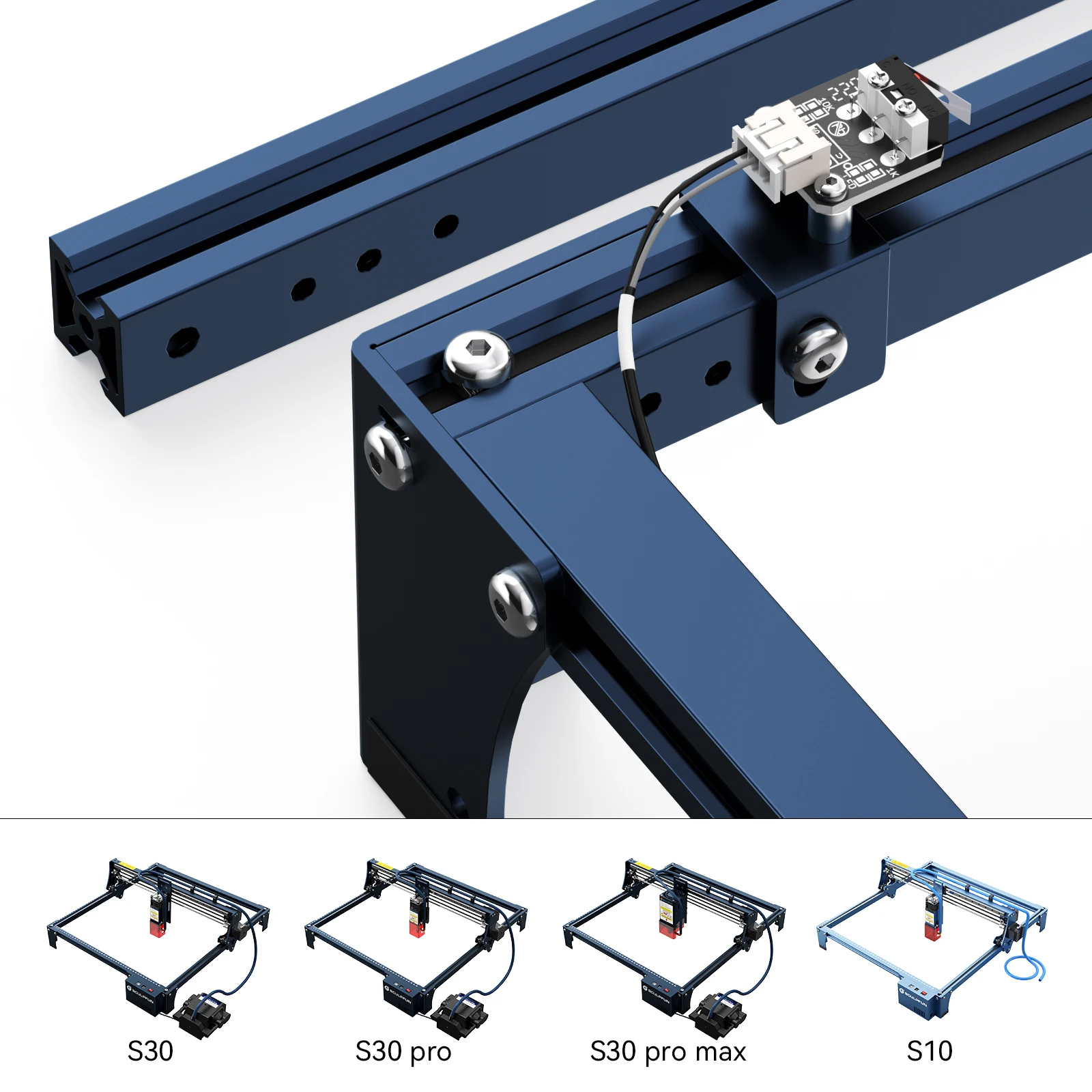 Sculpfun S10 S30/S30 Pro/S30 Pro Max ось XY расширитель расширение стержня 935x905 мм лазерная гравировка машина области