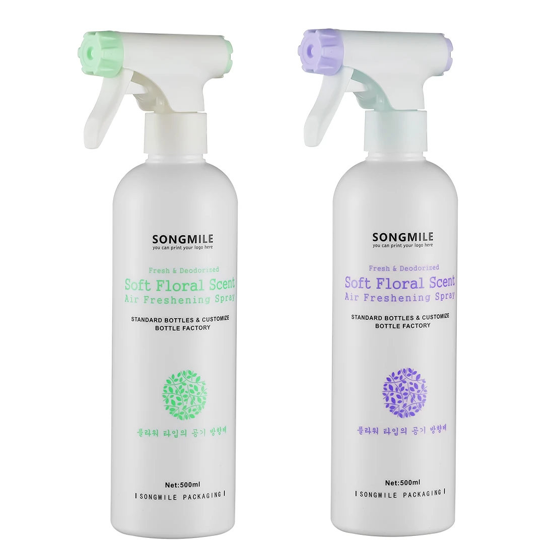 Factory Hot Sale 28Mm PP PET 500Ml 300Ml Empty Aerosol Can White Trigger Spray Bottle With Triggercosmetic Bottles