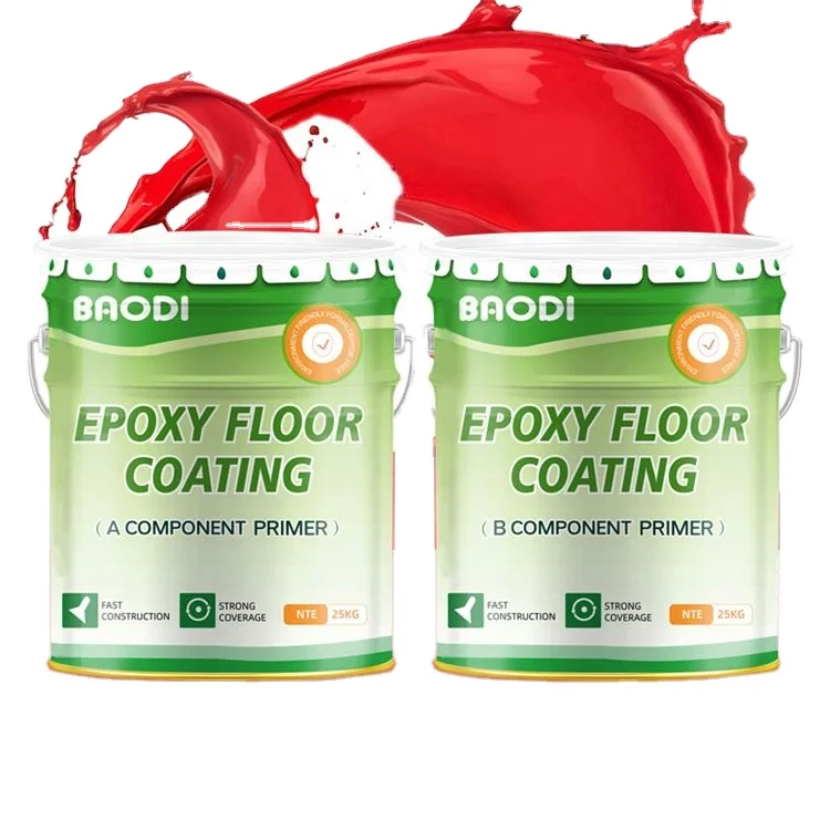 High Quality self leveling Epoxy Resin Primer 3D Floor Paint  flooring coatings for concrete ground