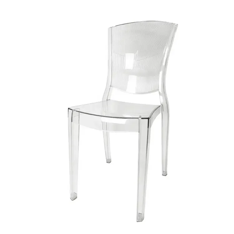 Manufacturer Hot Sell Acrylic Event Party Dining Sale Chairs Plastic Chiavari Crystal For Hotel Reception Wedding Events Chair