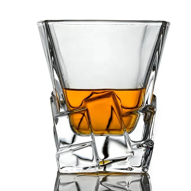 300ml Wholesale lead free  crystal Whisky glass cup drinking wine glass cup water cup for bar home restaurant