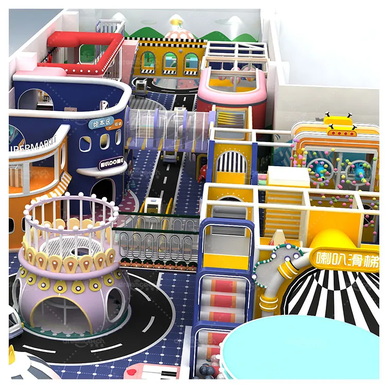 Commercial playground equipment soft play area large kids indoor playground for shopping mall