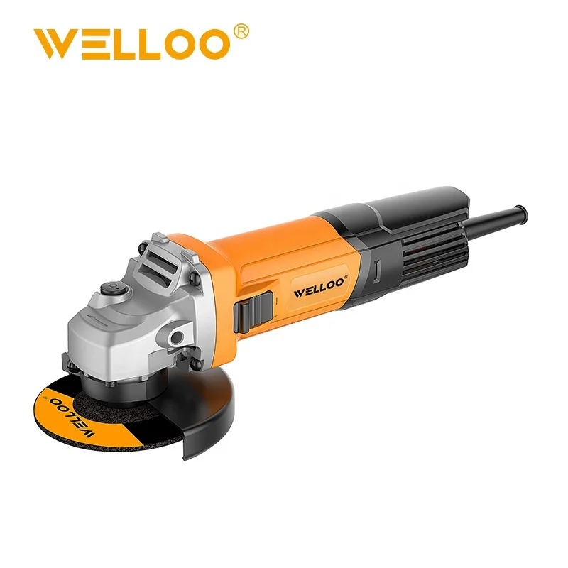 WELLOO 115mm 760W wet Angle grinder  for cutting grinding polishing AGD63115