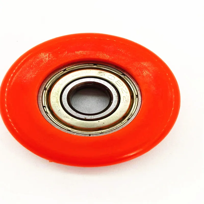 Factory mass production nylon pulley bearing 608Z carbon steel ANK-7 door & window roller wheel