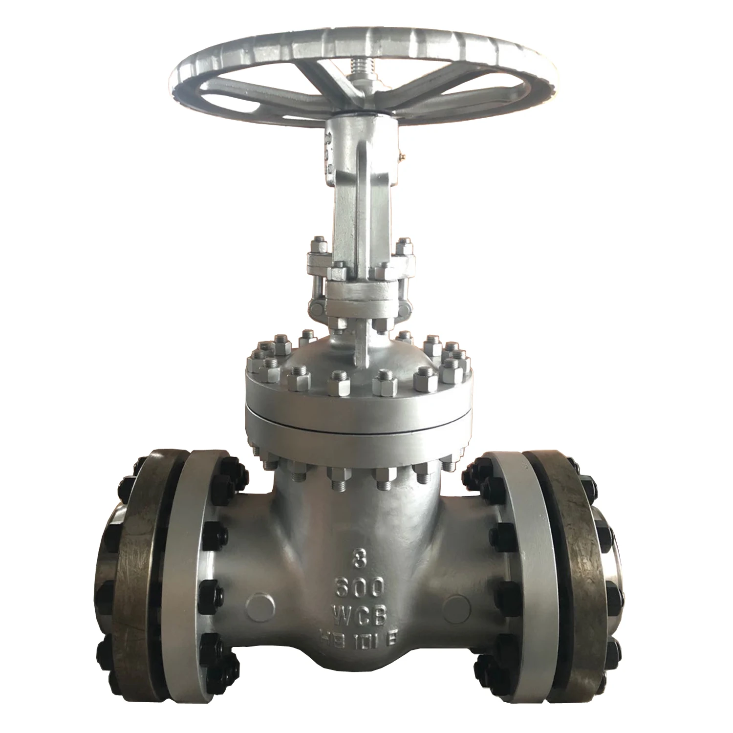 ASME 600LB Flange Carbon Steel WCB Industrial Rising 3 Inch Gate Valve Use for Water Oil Gas