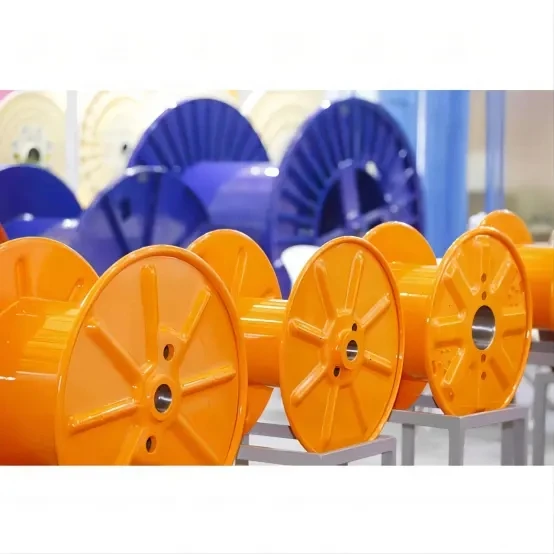 Steel cable bobbin Wire and cable making machine spool punching bobbin Bobbin for Wire&Cable