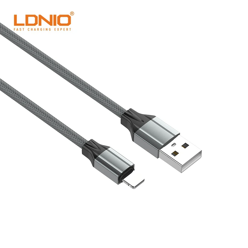 LDNIO LS441 1m Micro Iphone Тип C Usb кабель для передачи данных Синхронизация быстрое зарядное устройство зарядный мобильного телефона