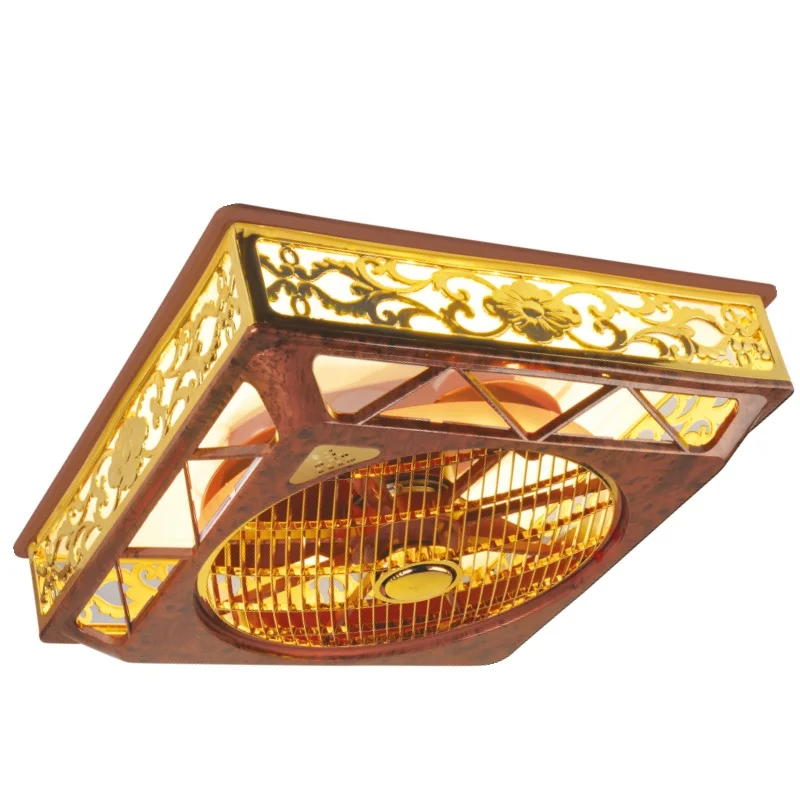 China Manufacturer 14 Inch 60x60cm False Ceiling Box Fan for Home Office Store Use with LED Lights