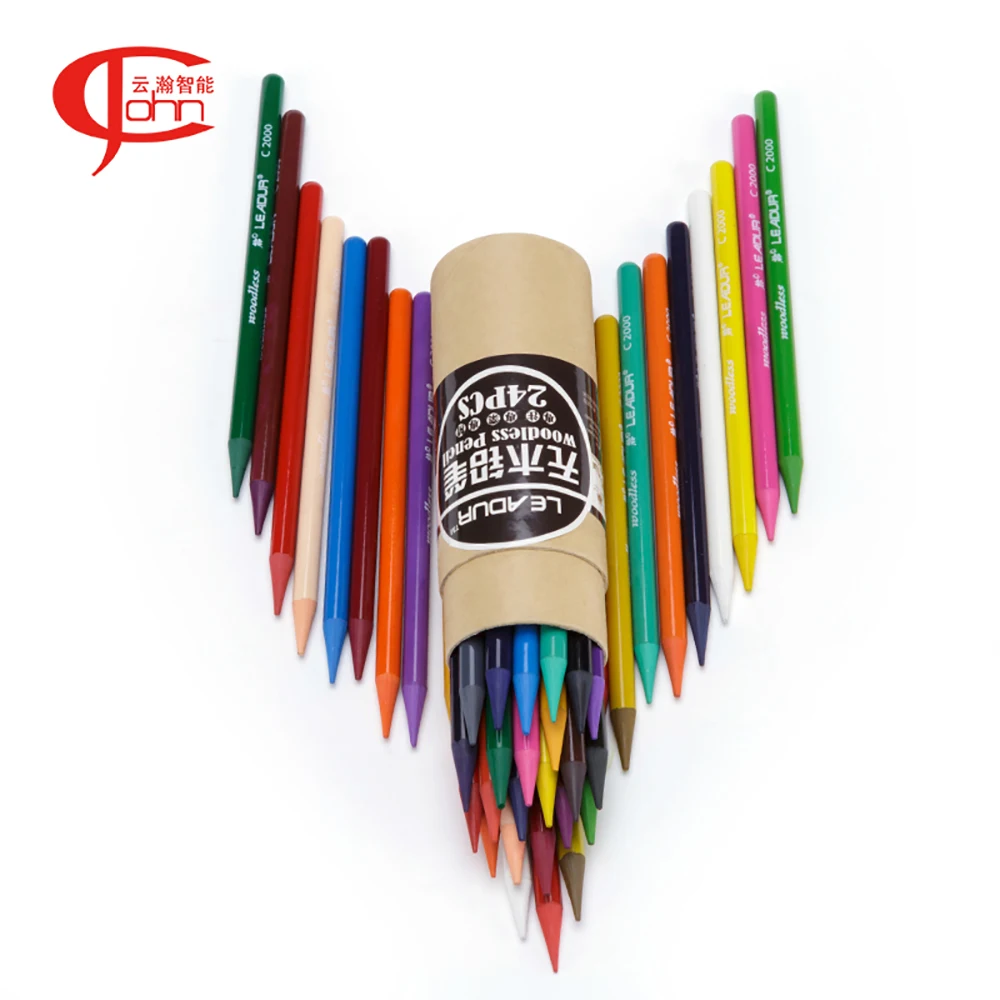 Supplier high quality multicolor color pencils for kids