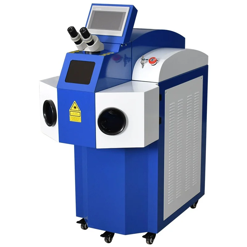 200w 300w Gold and Silver ring Optical Fiber jewelry laser welding machine custom spot welding metal repair factory price